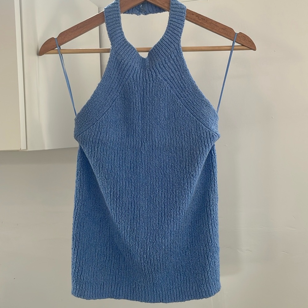 SOLD // Zara Knit Halter Top